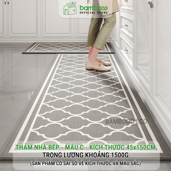 SALE thảm bếp lỗi mặt cao su