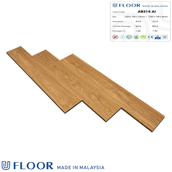 Sàn Gỗ Ufloor AB314 AI