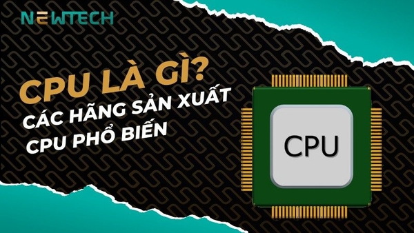 CPU là gì? Các hãng sản xuất CPU được sử dụng phổ biến hiện nay