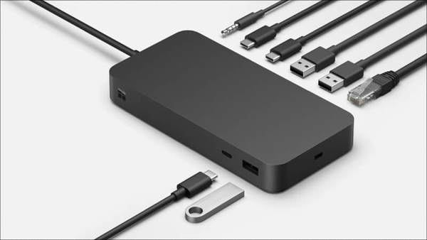 Surface Thunderbolt 4 Dock: Kết nối đa năng và mạnh mẽ của Microsoft