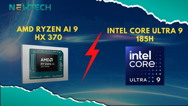 So sánh AMD Ryzen AI 9 HX 370 và Intel Core Ultra 9 185H