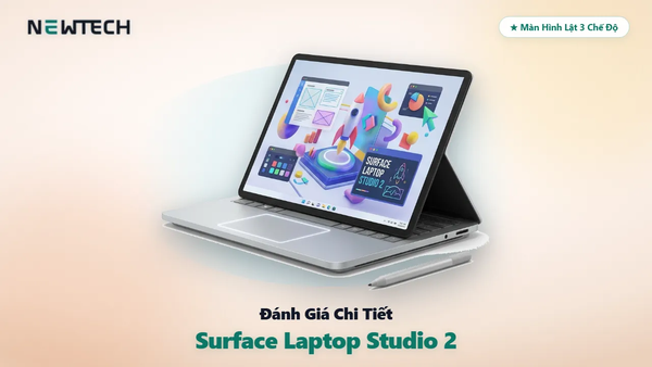 Đánh Giá Chi Tiết Microsoft Surface Laptop Studio 2: Siêu Phẩm Đồ Họa 3-Trong-1 Màn Hình Lật Độc Bản
