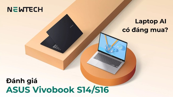 Đánh giá ASUS Vivobook S14/S16: Laptop AI có đáng mua?