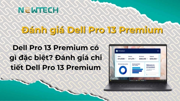 Đánh giá Dell Pro 13 Premium chi tiết