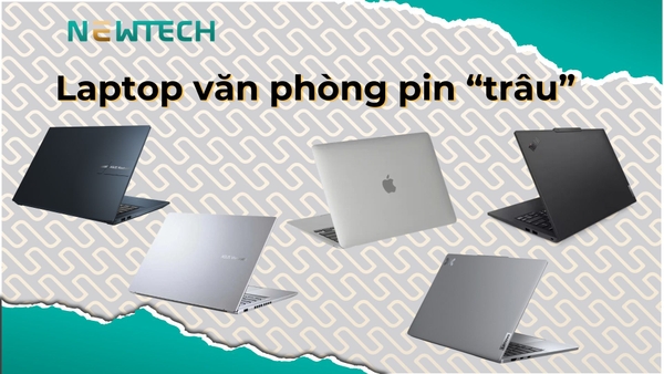 Laptop văn phòng pin trâu cho công việc di động!