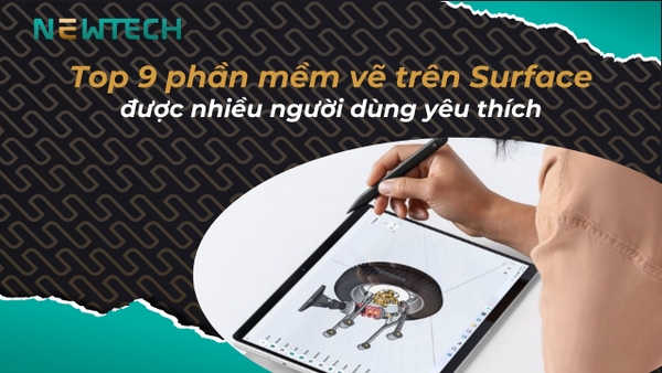 Top 9 phần mềm vẽ trên Surface được yêu thích