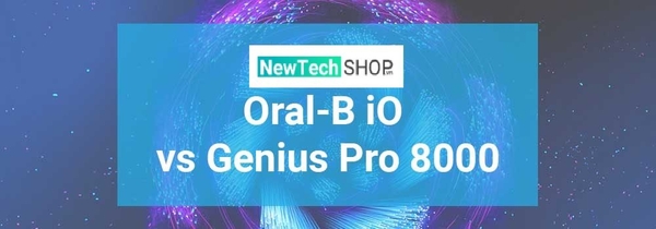So sánh bàn chải điện Oral B IO và Genius Pro 8000