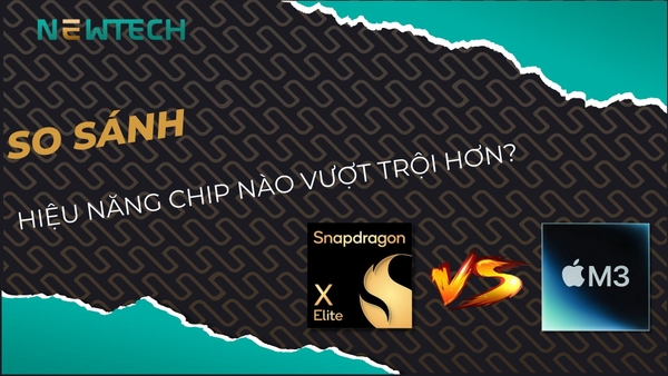 So sánh Snapdragon X Elite với Apple M3 chi tiết