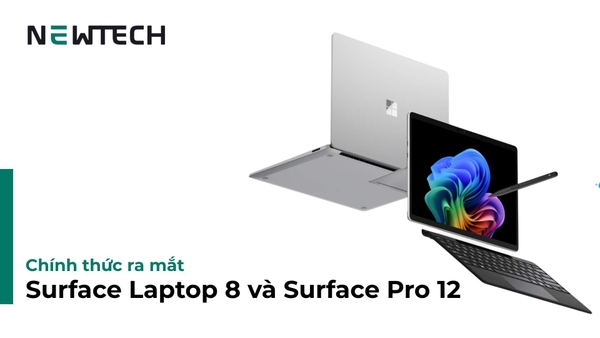 Ra mắt Surface Laptop 8 và Surface Pro 12, có đáng mua?