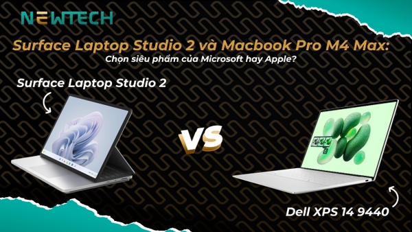 So sánh Surface Laptop Studio 2 và Dell XPS 14 9440
