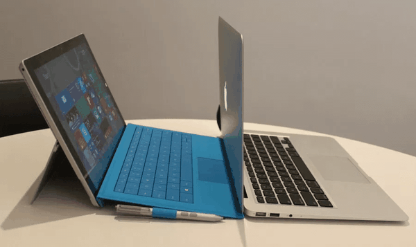So sánh Surface Pro 5 vs MacBook Pro, Máy Nào Tốt Hơn?