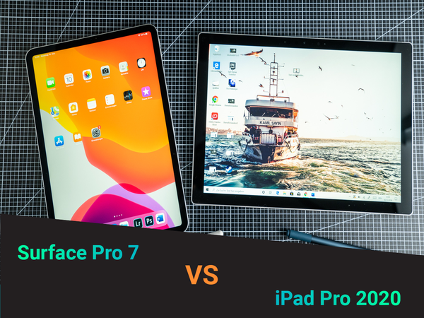 So sánh Surface Pro 7 vs iPad Pro 2020: chọn làm sao đây?