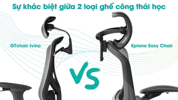 Sự khác biệt GT Chair Ivino và Epione Easy Chair