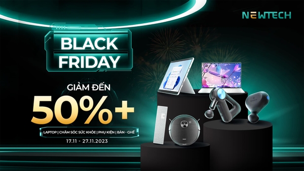 Black Friday: Laptop GIẢM SỐC đến 8 TRIỆU