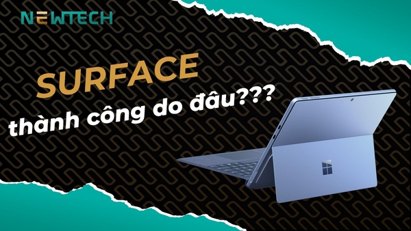 3 "chìa khóa vàng" mang đến thành công của Microsoft Surface