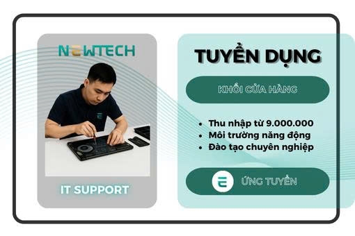 Tuyển IT SUPPORT / KỸ THUẬT HỖ TRỢ KHÁCH HÀNG