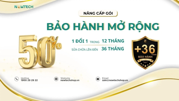 ƯU ĐÃI GÓI BÁO HÀNH MỞ RỘNG GIẢM GIÁ LÊN ĐẾN 50%