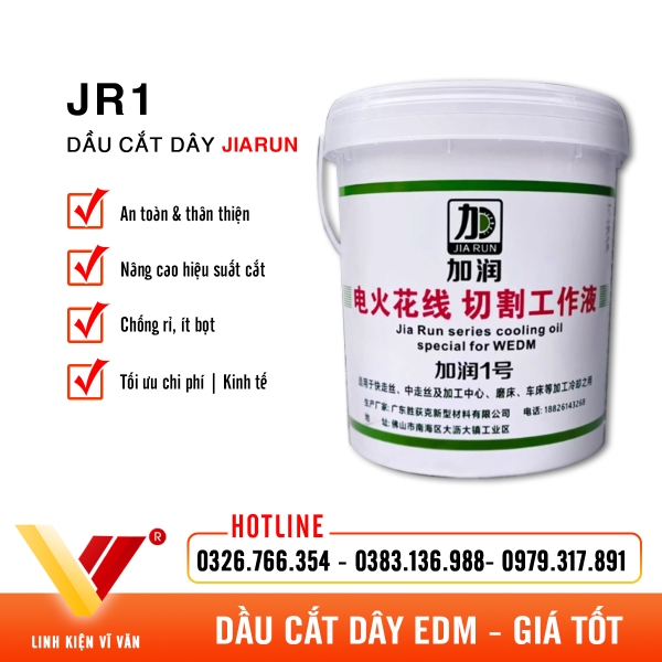 Dầu cắt dây JR-1 Jiarun chính hãng | Vĩ Văn
