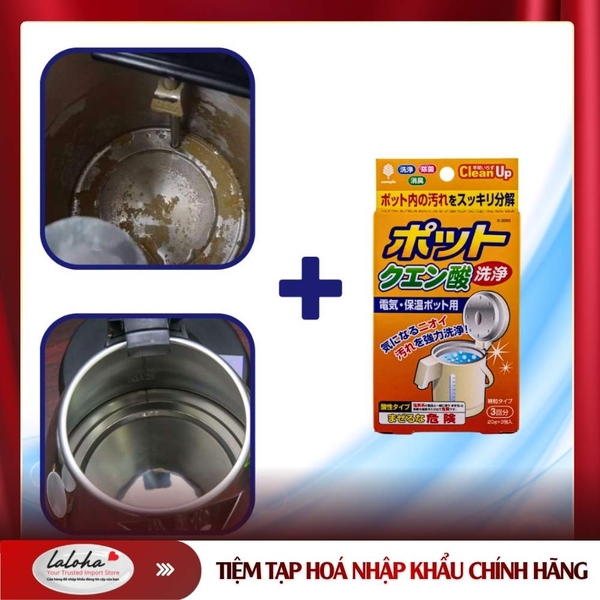 KHỬ CẶN BÌNH | CLEAN UP | SET 3 GÓI