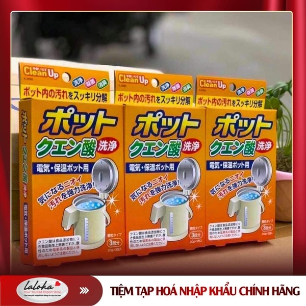 KHỬ CẶN BÌNH | CLEAN UP | SET 3 GÓI