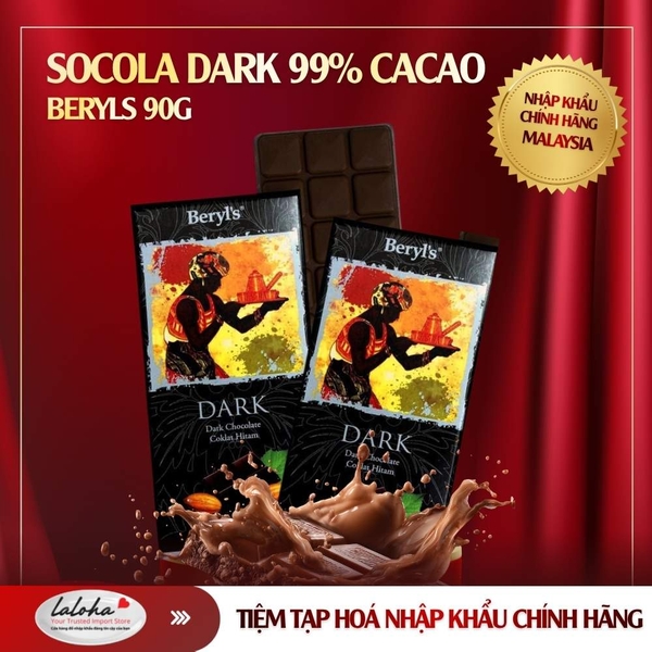 SOCOLA | BERYLS - MALAYSIA | DARK | 85G