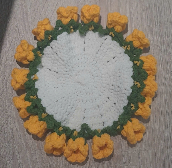 LÓT LY HOA CHUÔNG - VÀNG | HANDMADE