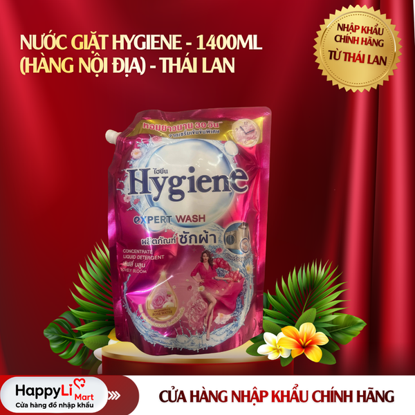 Nước Giặt Hygiene (Hàng Nội Địa)  - Thái Lan 1400ml