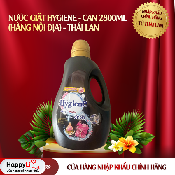 Nước Giặt Hygiene (Hàng Nội Địa) - Thái Lan Can 2800ml