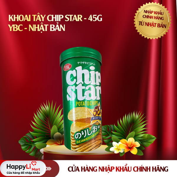 Khoai Tây Chip Star YBC - Nhật Bản 45gr