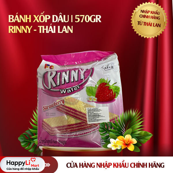 Bánh Xốp | Rinny - Thái Lan | 570gr