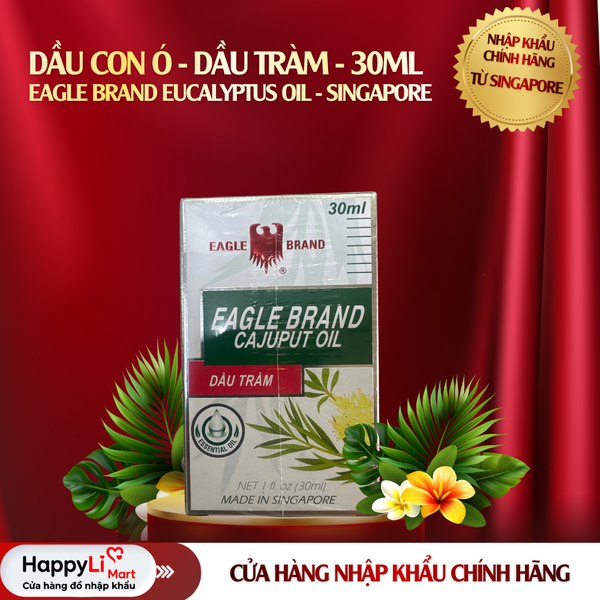Dầu Con Ó | Eagle Brand Eucalyptus Oil - Singapore | 30ml & 25ml