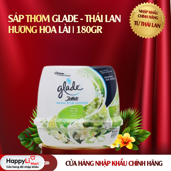 Sáp thơm Glade | Thái Lan | 180gr
