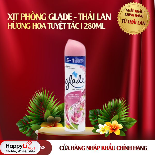 Xịt phòng Glade | Thái Lan | 280ml