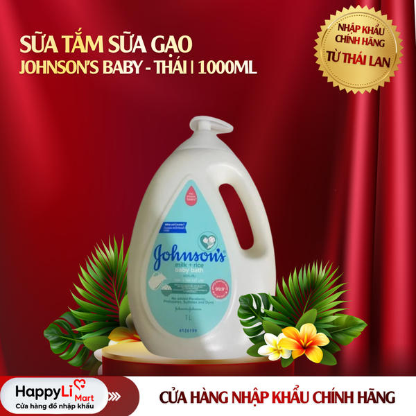 SỮA TẮM SỮA GẠO | JOHNSON’S BABY - THÁI | 1000ml