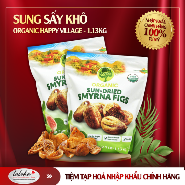 SUNG SẤY KHÔ | ORGANIC HAPPY VILLAGE – MỸ | 1.13kg