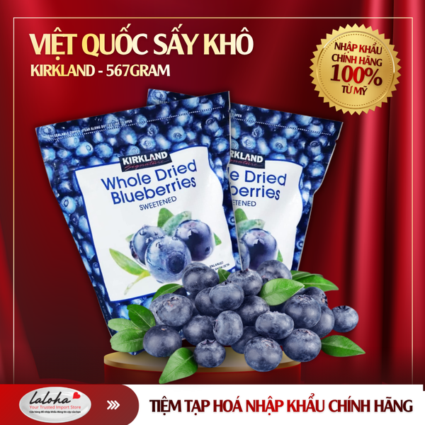 VIỆT QUẤT SẤY | KIRKLAND – MỸ | 567G