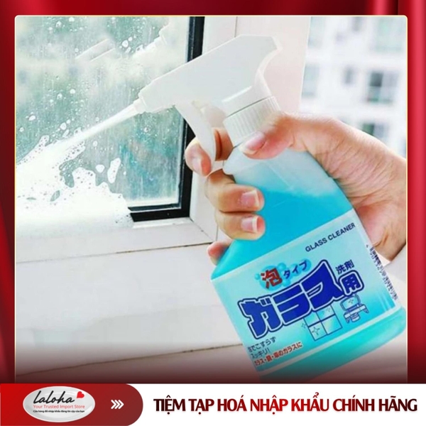 XỊT LAU KÍNH | ROCKET - NHẬT BẢN | 300ML (CHAI XỊT XANH)