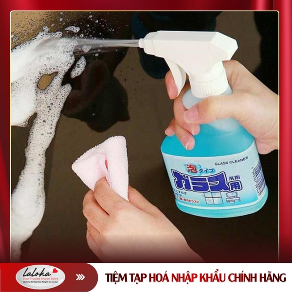 XỊT LAU KÍNH | ROCKET - NHẬT BẢN | 300ML (CHAI XỊT XANH)