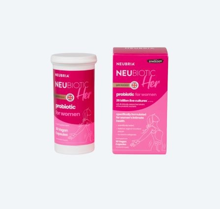 MEN VI SINH PHỤ KHOA | NEUBRIA - ANH QUỐC | NEUBIOTIC HER - HỘP 30 VIÊN