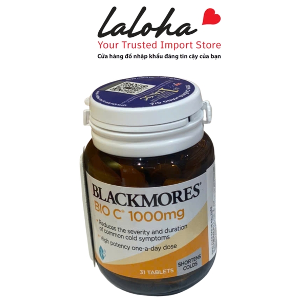 VIÊN UỐNG TĂNG CƯỜNG SỨC KHỎE | BLACKMORES - ÚC | BIOC | 31V