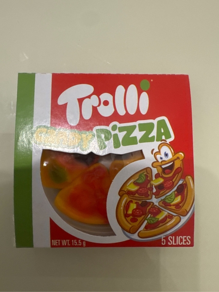 KẸO DẺO HÌNH PIZZA | TROLLI - TRUNG QUỐC | GUMMI CANDY - CANDY PIZZA | 15,5GR