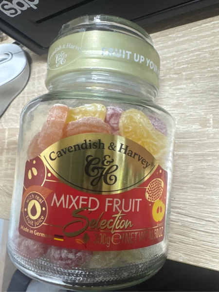 KẸO TRÁI CÂY I C&H - ĐỨC I CAVENDISH & HARVEY MIXED FRUIT I 300G