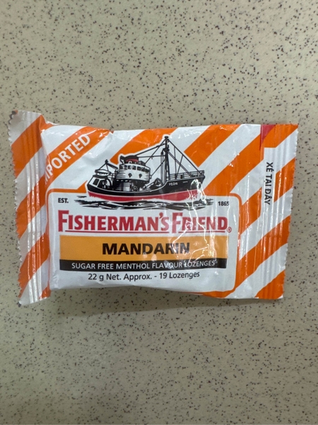 Kẹo Cay Con Tàu | Fisherman's Friend - Malaysia | 22gr