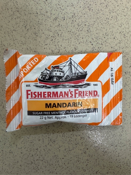 Kẹo Cay Con Tàu | Fisherman's Friend - Malaysia | 22gr