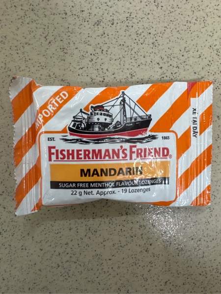 Kẹo Cay Con Tàu | Fisherman's Friend - Malaysia | 22gr