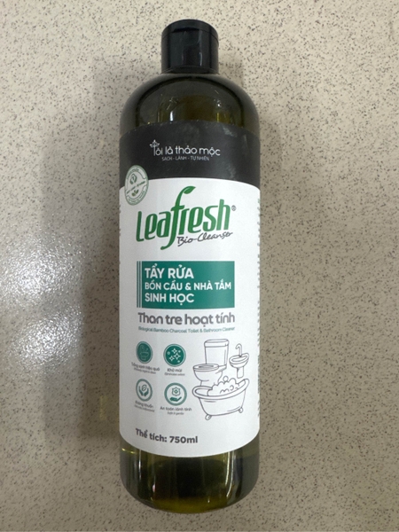 Tẩy rửa bồn cầu & nhà tắm sinh học Leafresh 750ml