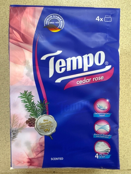 Khăn giấy gói rút TEMPO | Đức | (4 gói)