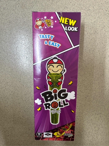Snack Rong Biển Tao Kae Noi Big Roll - Thái Lan 15g (6 gói x 2.5g)