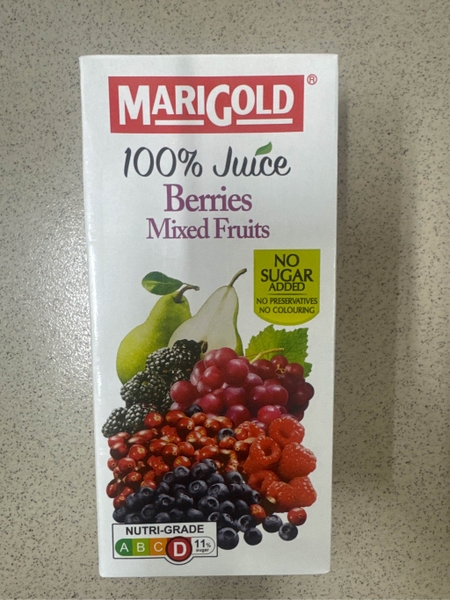 Nước Ép Marigold Không Thêm Đường - Malaysia 1000ml