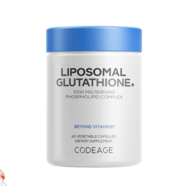 THỰC PHẨM CHỐNG OXI HÓA, NÁM DA | CODEAGE - HOA KỲ | LIPOSOMAL GLUTATHIONE | 1000mg H/60v